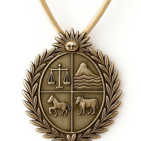 Dije del Emblema Nacional con tiento Dije del Emblema Nacional con tiento