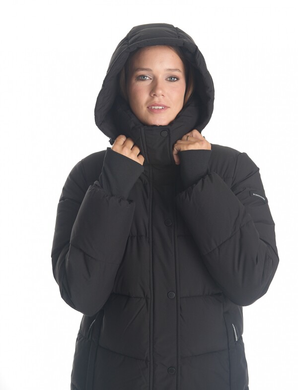 Campera Abrigo NEGRO