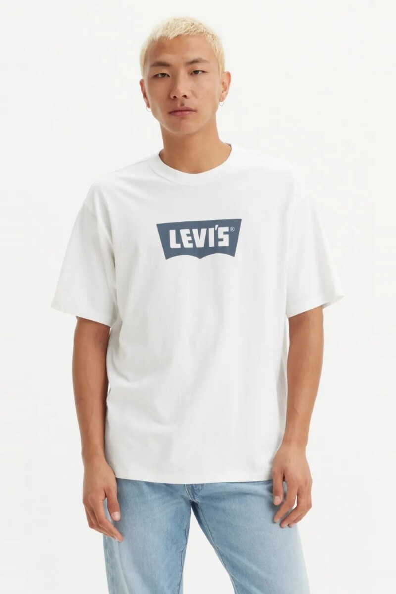Remera Hombre M/Corta Alg.Levi's - Blanco 