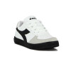 Championes Casuales Unisex Diadora Helio Blanco-Negro