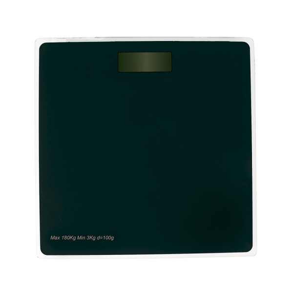BALANZA DE BAÑO DIGITAL NEGRA NEGRO