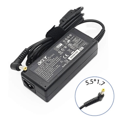 Cargador Acer Aspire 19v 3.42a 65w 5.5 X 1.7mm Cargador Acer Aspire 19v 3.42a 65w 5.5 X 1.7mm