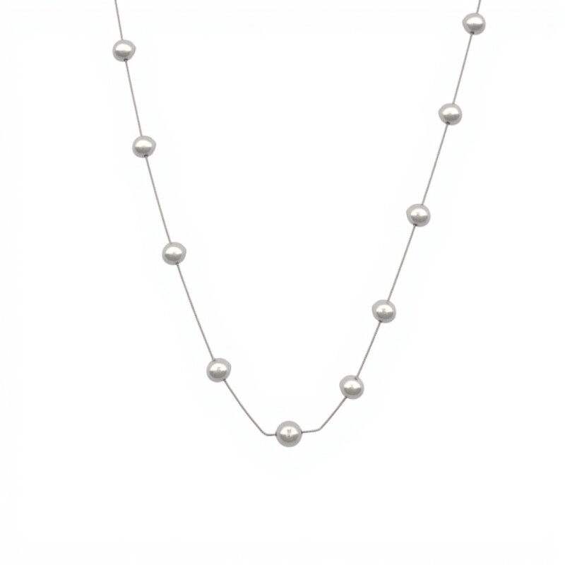 Cadena Perlas de Rio -Plata 925 -CD5120 sinpiedra