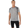 Polo Running Road SS Top Hombre Piedmont Grey/dark Grey