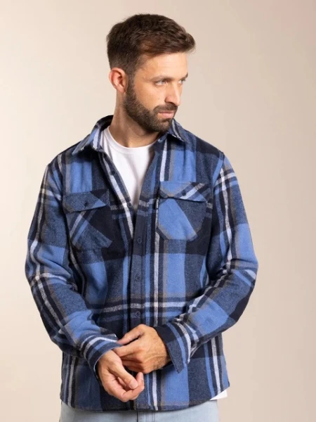 CAMISA POLANCO ARNE AZUL
