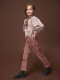 Pantalon Rosa Con Contraste Rosa Maquillaje