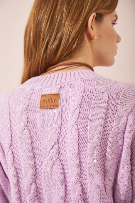 SWEATER CRAB LILA