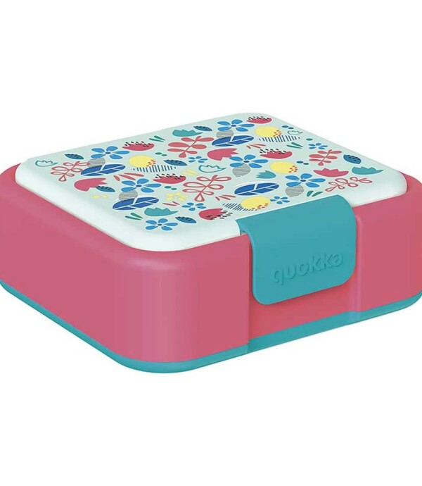 QUOKKA KIDS LUNCHERA TWIST DW FLORES 40258 Flores/rosa