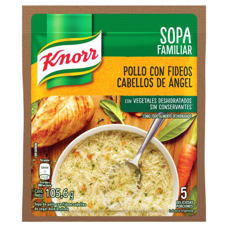 SOPA KNORR POLLO C/CABELLO DE ANGEL SOPA KNORR POLLO C/CABELLO DE ANGEL
