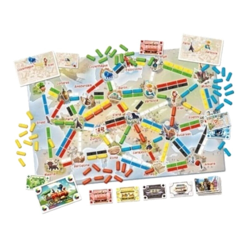 Juego de Mesa ¡Aventureros al Tren! Mi Primer Viaje Juego de Mesa ¡Aventureros al Tren! Mi Primer Viaje