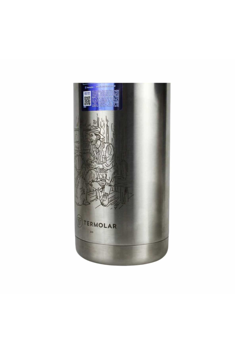TERMOLAR - TERMO 1LT INOX CON DISEÑO TERMOLAR - TERMO 1LT INOX CON DISEÑO