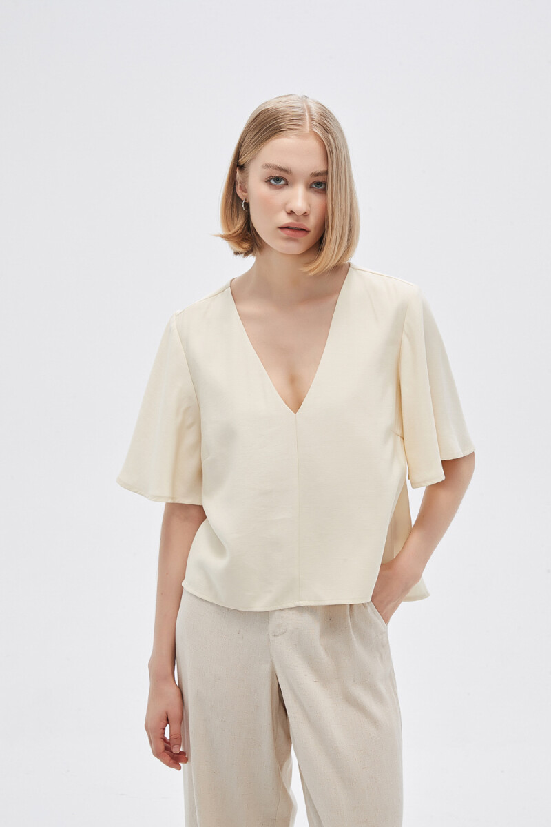 Blusa Suburu - Crudo / Natural 