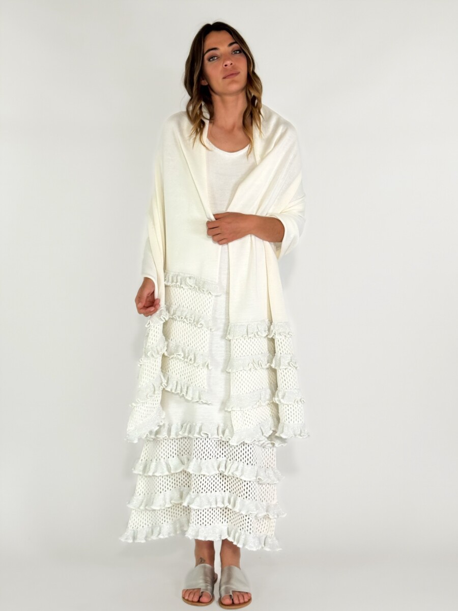 PASHMINA AZAHAR - BLANCO 