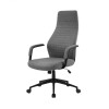 Silla de oficina Negra 2 Posiciones - Podium Gris Oscuro