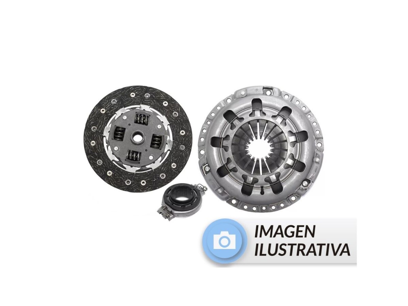 Kit Embrague C/Rod. Valeo Kia Camion Bongo K2500 Tdi Diesel 19-25 Ø254-Est.23 