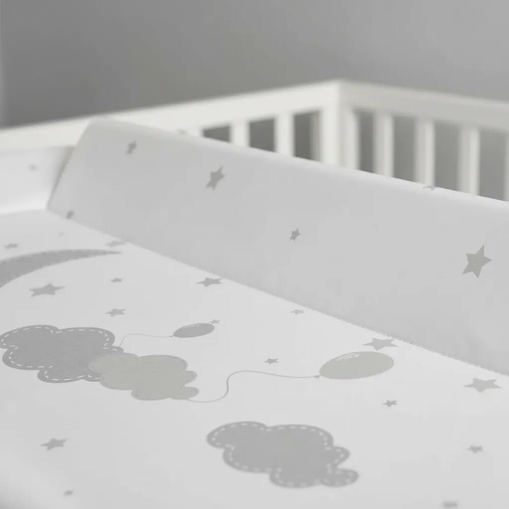 Cambiador rigido dormitorio NORDIC nube estrellas gris