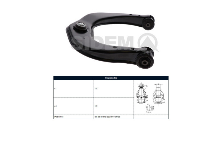 Parilla De Suspension Delantera Volks Amarok 4X2 - 4X4 11-25 Izq Parilla De Suspension Delantera Volks Amarok 4X2 - 4X4 11-25 Izq