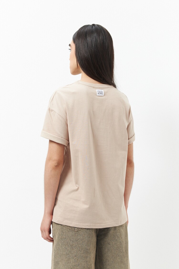 REMERA MERLE Beige