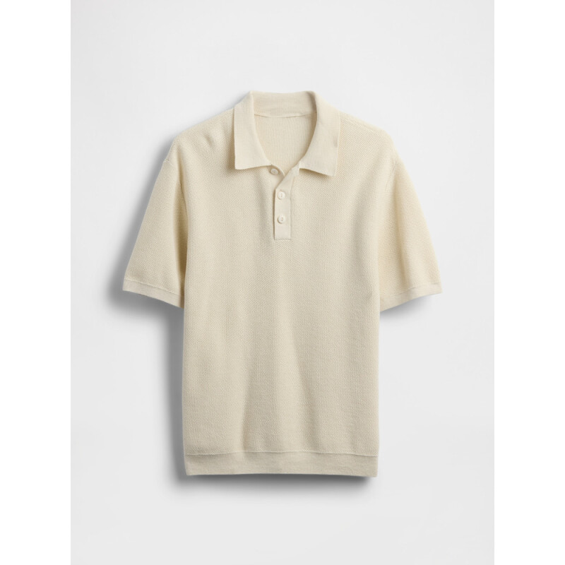 SU25 SS POLO SWEATER CHINO