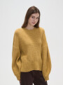 Sweater Tiros Mostaza Melange