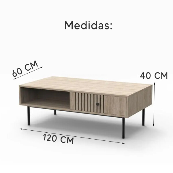 Mesa Ratona Kobe Mrk5e2 Cajón Mdf MESA RATONA KOBE