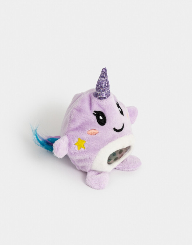 Lúdico Unicornio Squishy De Peluche - Violeta Lila