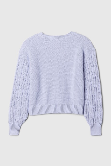 Buzo Cuello Redondo Niña Cosmic Sky Purple 15-3