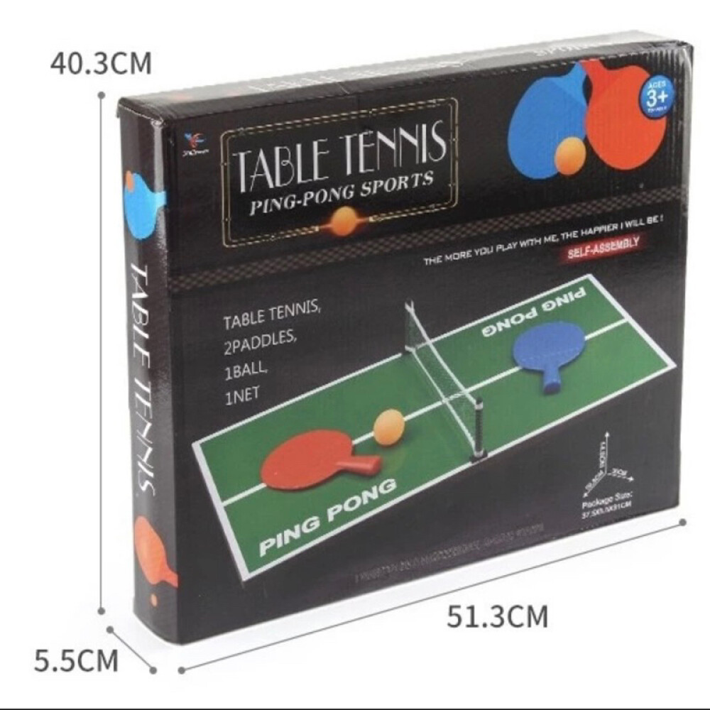 Mesa de Ping Pong Infantil Con Paletas y Pelotas Mesa de Ping Pong Infantil Con Paletas y Pelotas