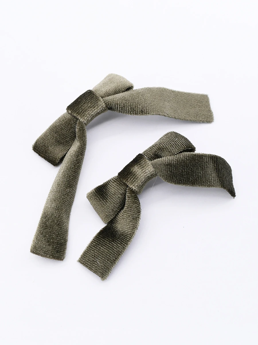 BROCHE MOÑAS SET X 2 - VERDE OSCURO 