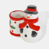 ORGANIZADOR CERAMICA MUÑECO NIEVE 8X4X8.5CM Unica