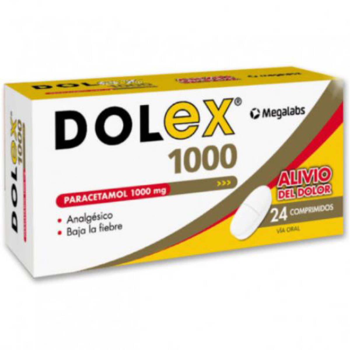 Dolex 1000mg 24 Comprimidos 