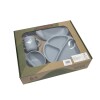 Set alimentacion silicona HUANGER celeste