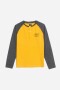 Remera m/l manga ranglán AMARILLO