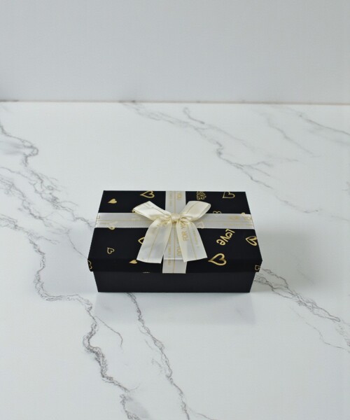 Caja rigida - 11,5x18x6,5 cm - For You NEGRO