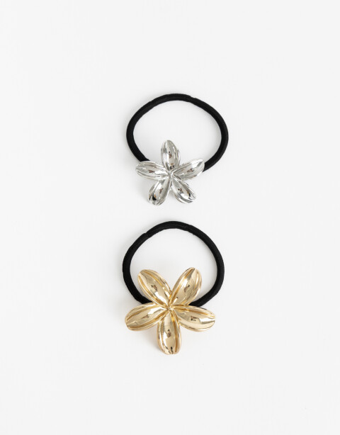 Gomitas Elásticas Sets Metal Set De Gomitas Elásticas Cuff - Combinacion Bicolor