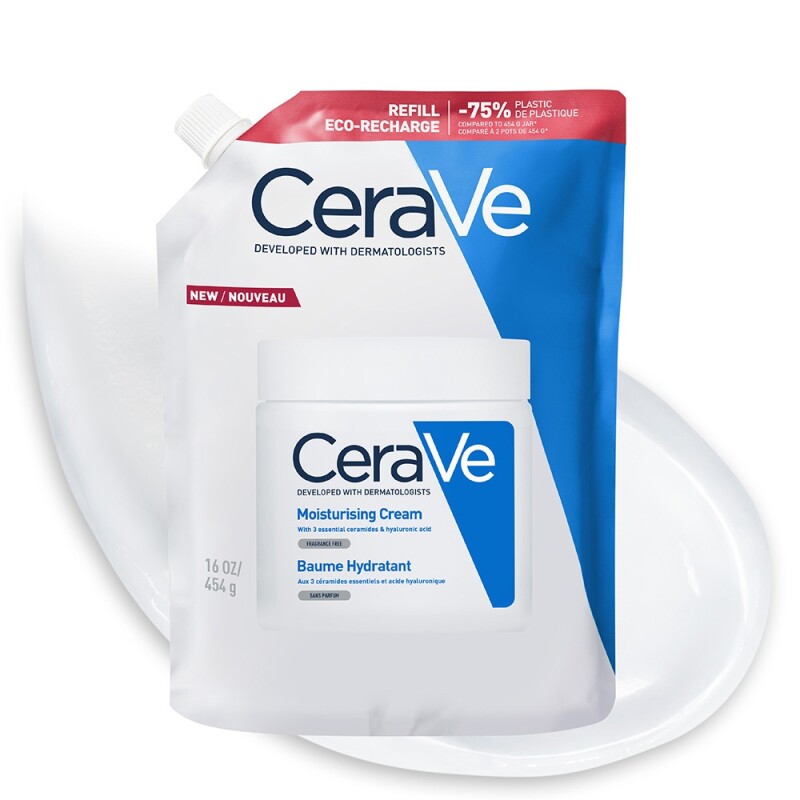 Cerave Crema Hidratante Refill 473 Ml. Cerave Crema Hidratante Refill 473 Ml.