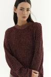 Sweater Steel Bordo