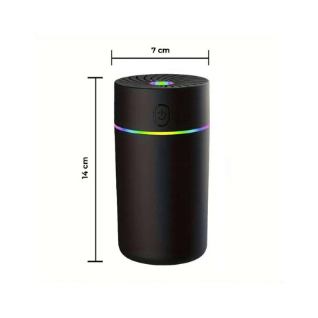 Humidificador Porta Vaso Grande Para Auto Color Negro