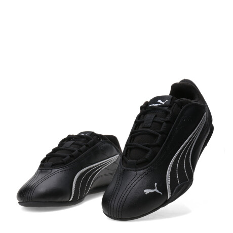 Championes de Mujer Puma Catch Soleil Negro - Plata