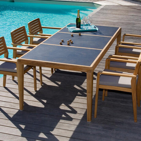 Silla de exterior AQUARIVA Gris