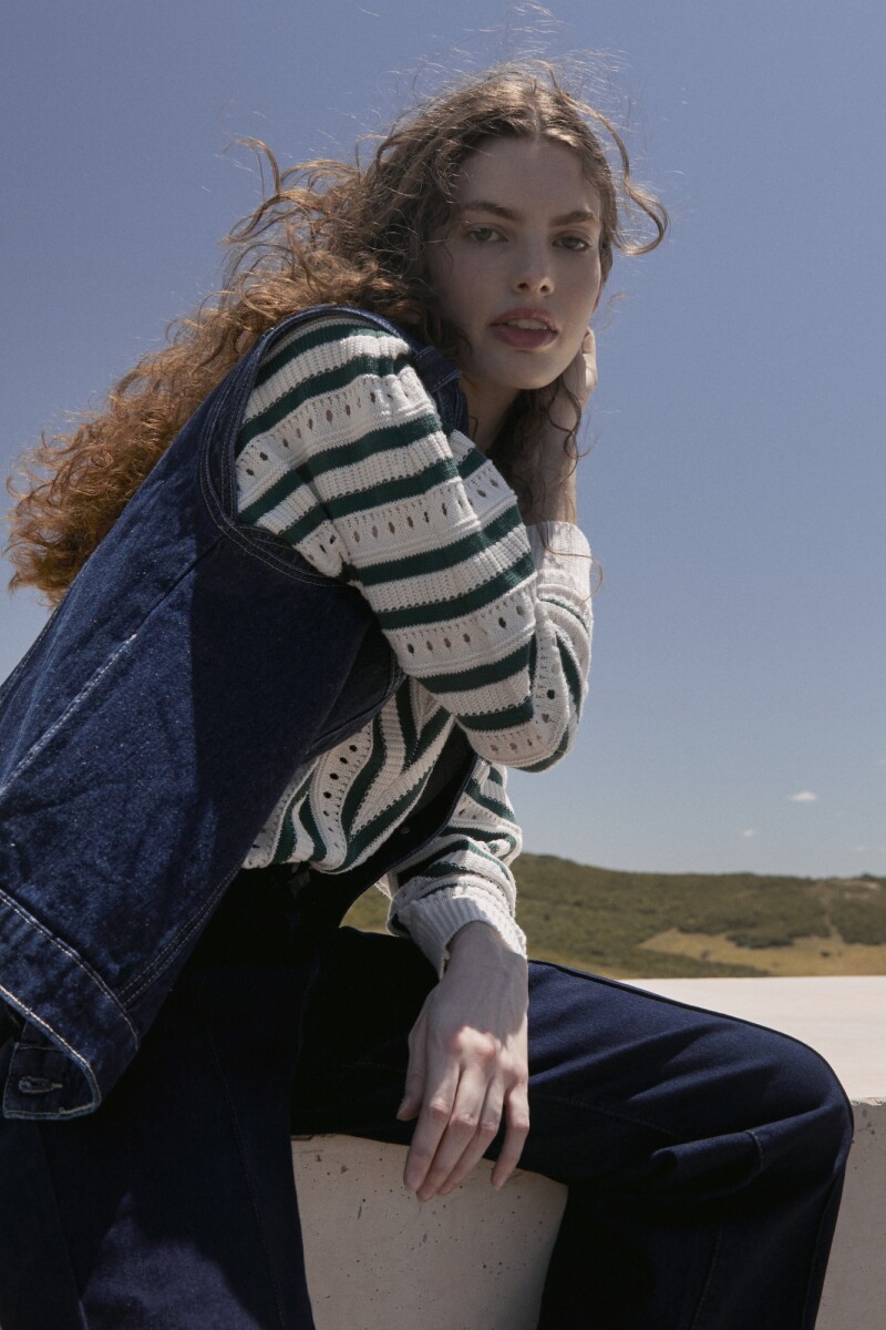 SWEATER COIMBRA Verde Botella