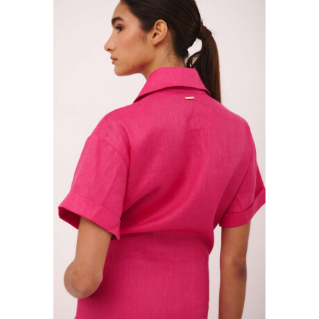 Pre Venta Vestido Kiwi Fucsia