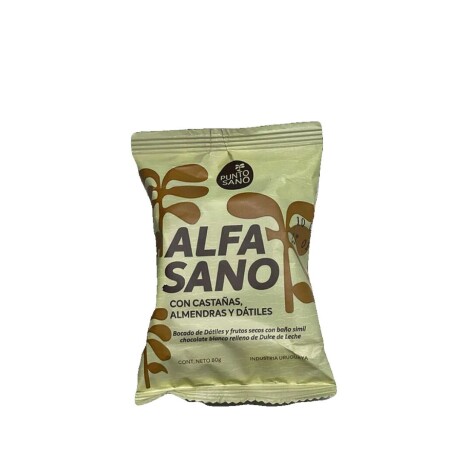 Alfajor Alfasano 85gr Caja x8 unidades Chocolate Blanco