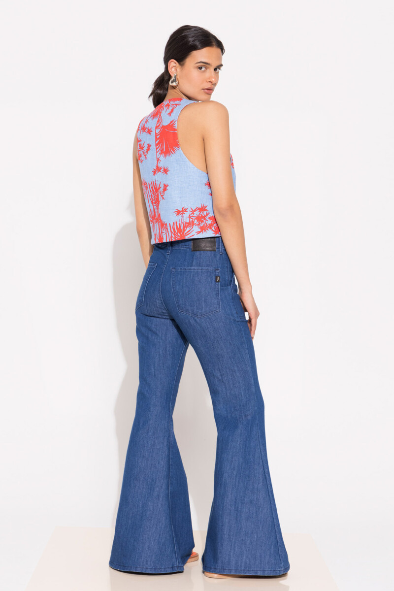 JEANS BUNNY 70S Azul
