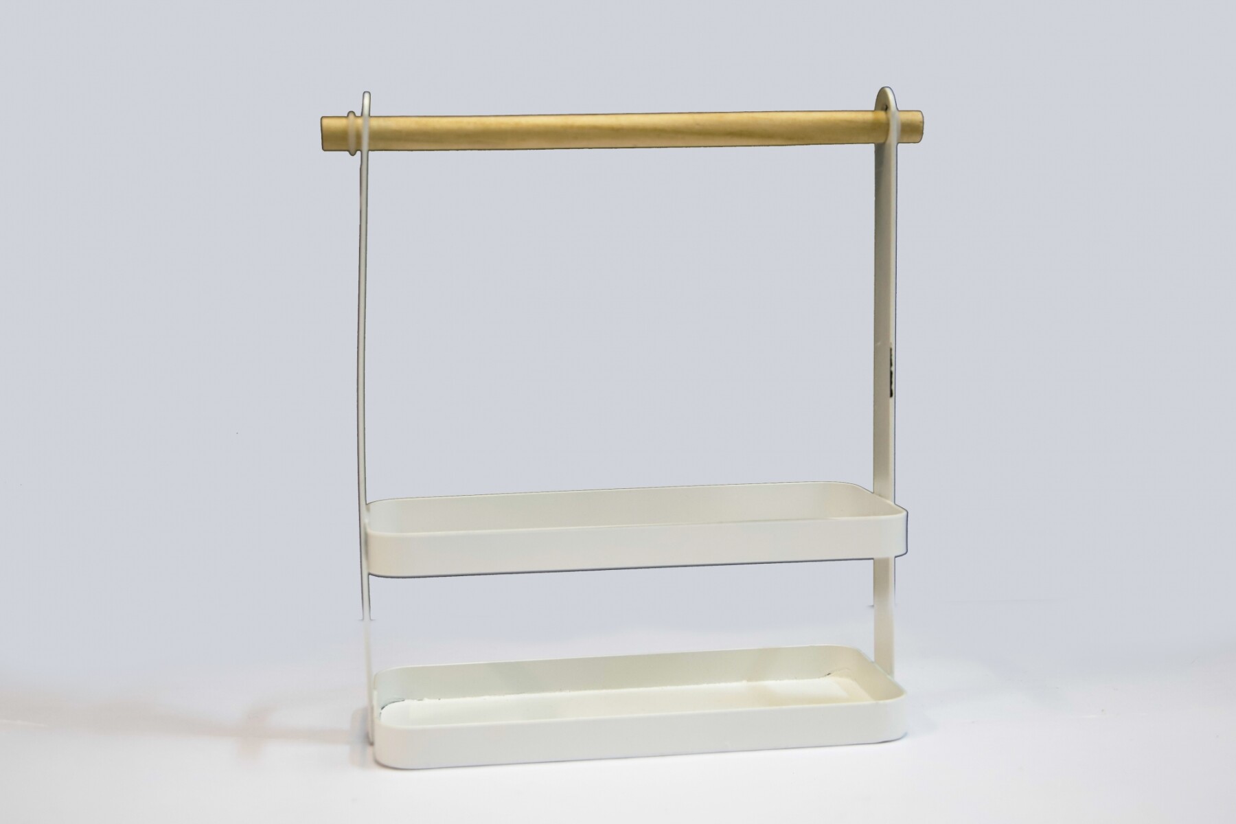Porta Condimento en Metal con Asa de Madera 