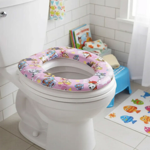 Reductor adaptador de Inodoro infantil de Paw Patrol FUCSIA