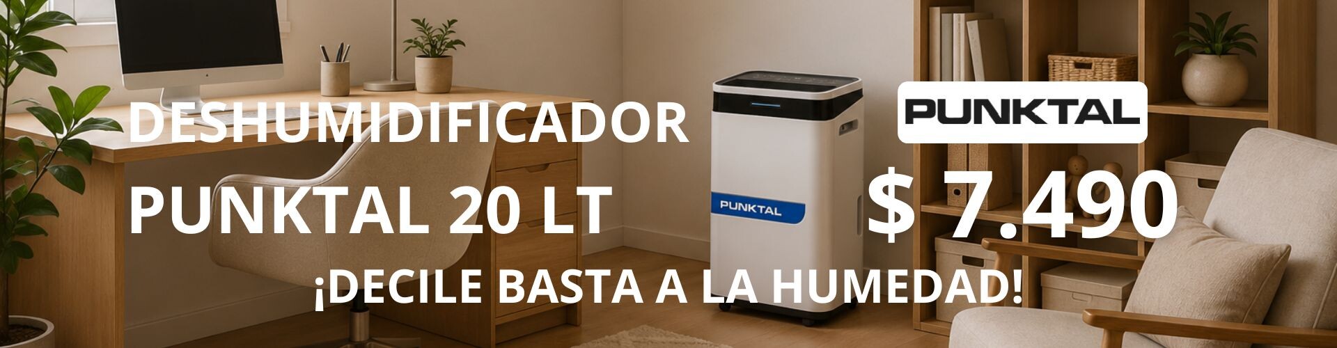 Deshumidificador Punktal 20 Lts