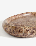 Bandeja Lenorel de mármol granate 43 x 28 cm