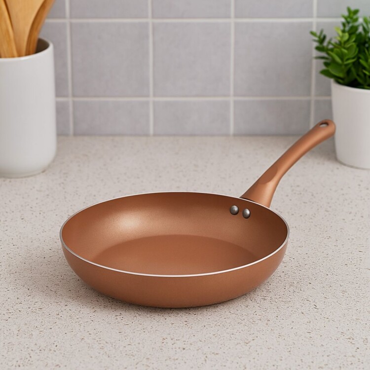 SARTEN ANTIADHERENTE CUORI CHEF 26CM DORADO
