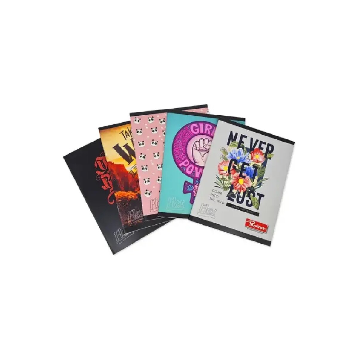 Cuaderno Flex 96 Hojas Rayado Papiros 